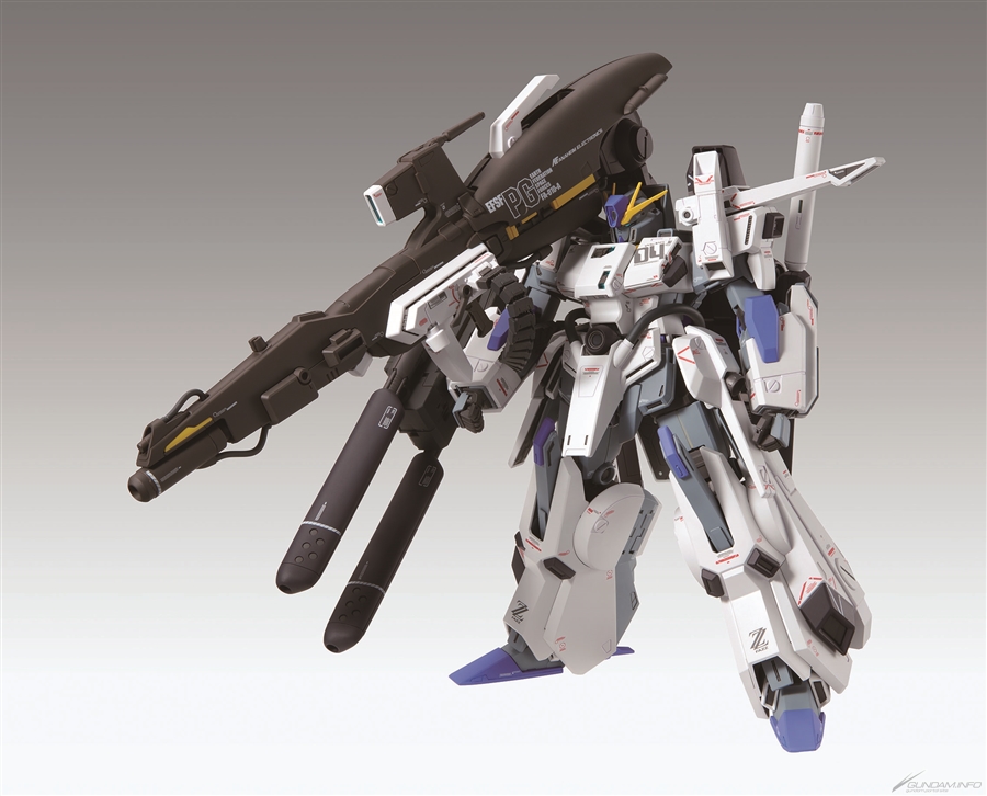 内蔵されたミサイル発射状態のディスプレイも可能！「MG FAZZ Ver.Ka